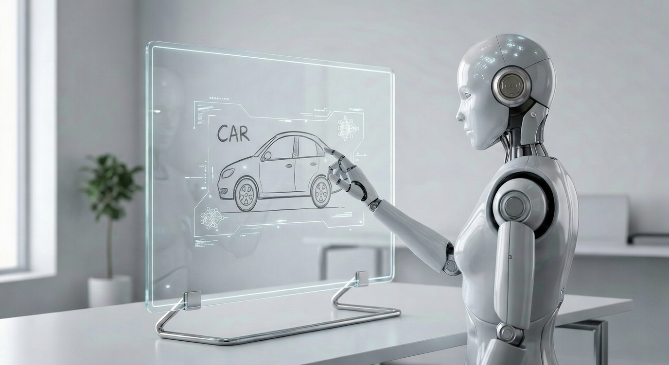 AI가 이미지 자체를 이해하고 있는 상상 그림.